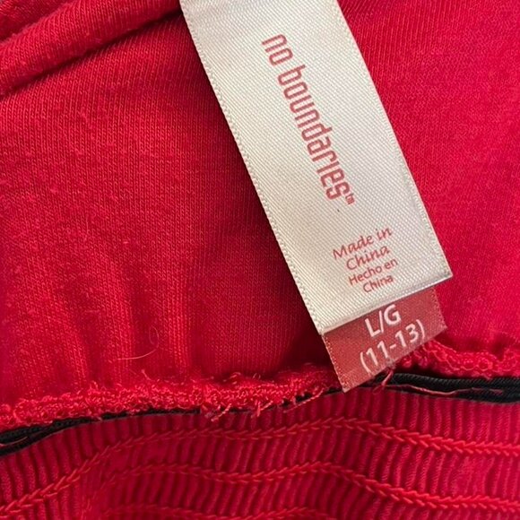 No Boundaries red maxi dress with sturdy braided straps and elastic waistband - Picture 6 of 6